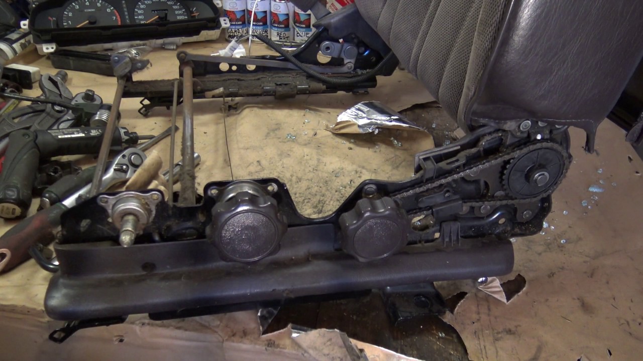 How to disassemble Toyota Camry front driver seat. Years 1992 to 2014
