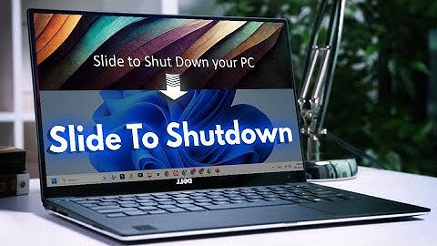 Slide to Shutdown || How to Use this Feature? || #pc #tricks #hacks #tutorial #windows #amazing #new