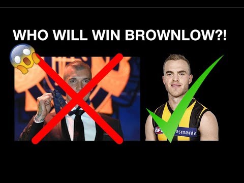 AFL 2018 Brownlow Predictions