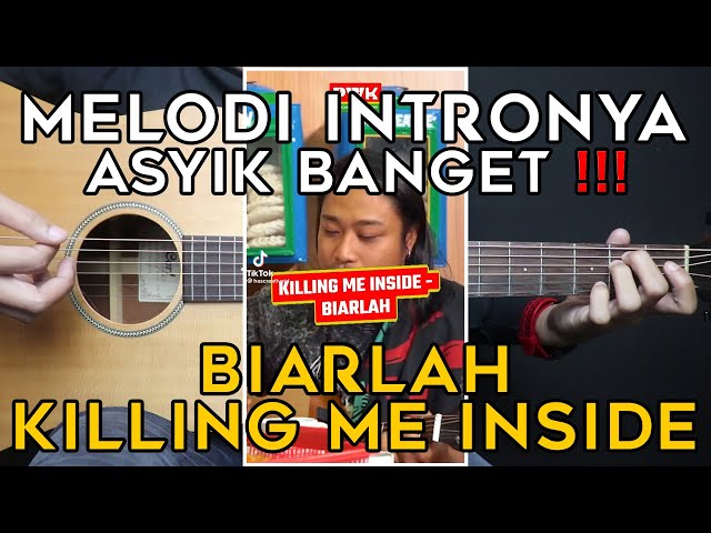 (TUTORIAL GITAR) BIARLAH - KILLING ME INSIDE | Lengkap Dan Mudah class=