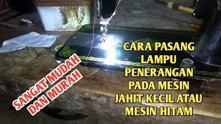 Tutorial cara dasar membuat lampu hias dengan lampu led kecil. 