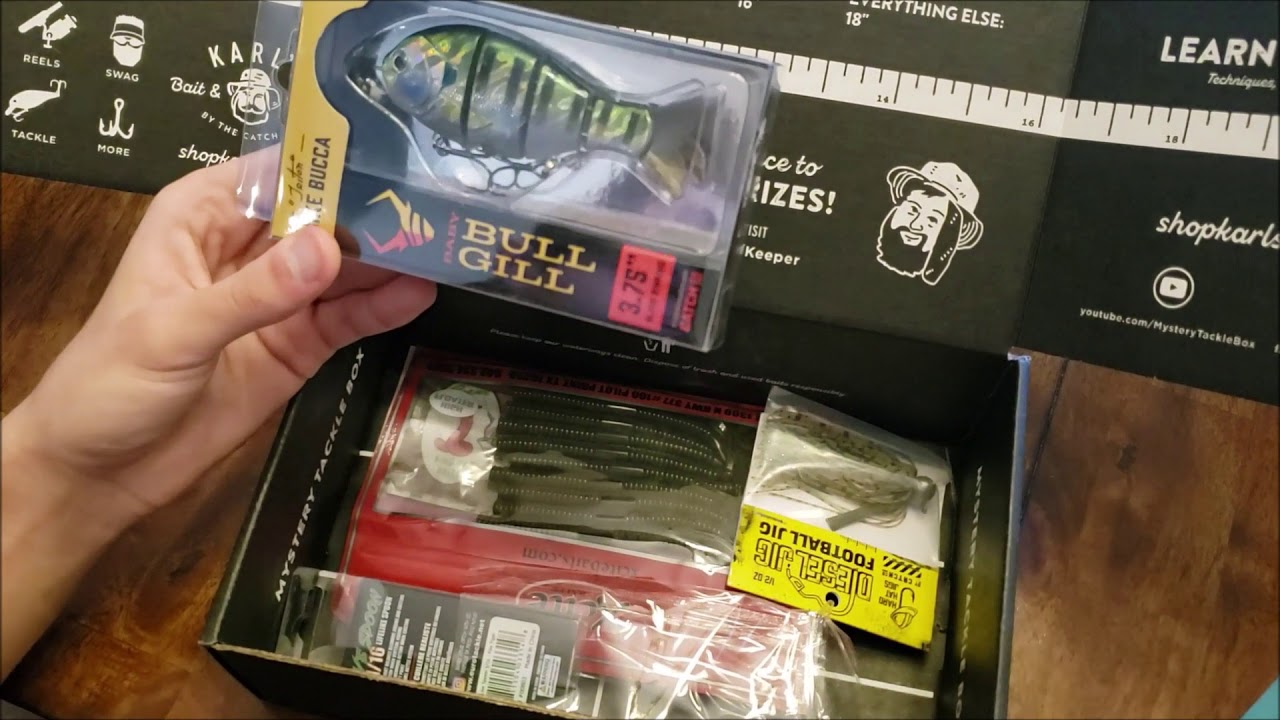 Bait Karl's Mystery Tackle Box Reviews Mystery Box Mystery