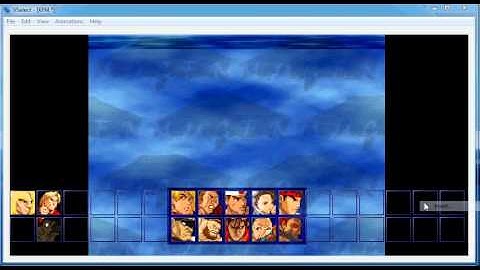 VSelect for Mugen: Hidden characters
