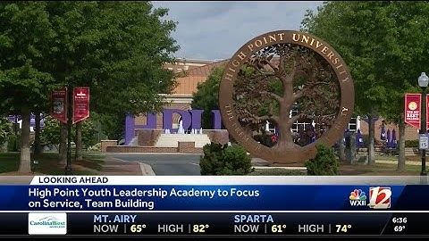 WXII: HPU Hosts High School Students for Leadership Academy