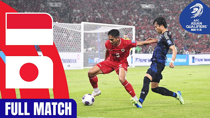 Indonesia vs. Jepang | Pertandingan Penuh | AFC Asian Qualifiers™ Jalan Menuju 26