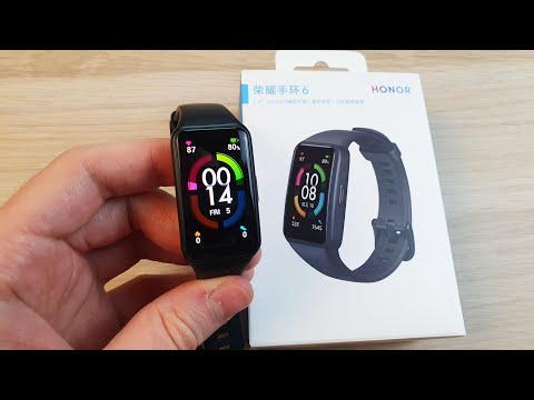 HONOR BAND 6 - ОБЗОР И ПЕРВАЯ НАСТРОЙКА!