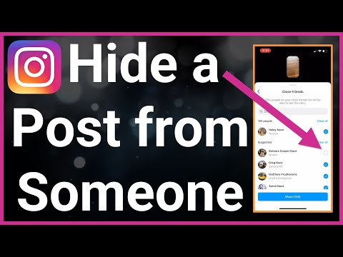 Video: How to Hide Friends on Snapchat: 13 Steps (with Pictures)