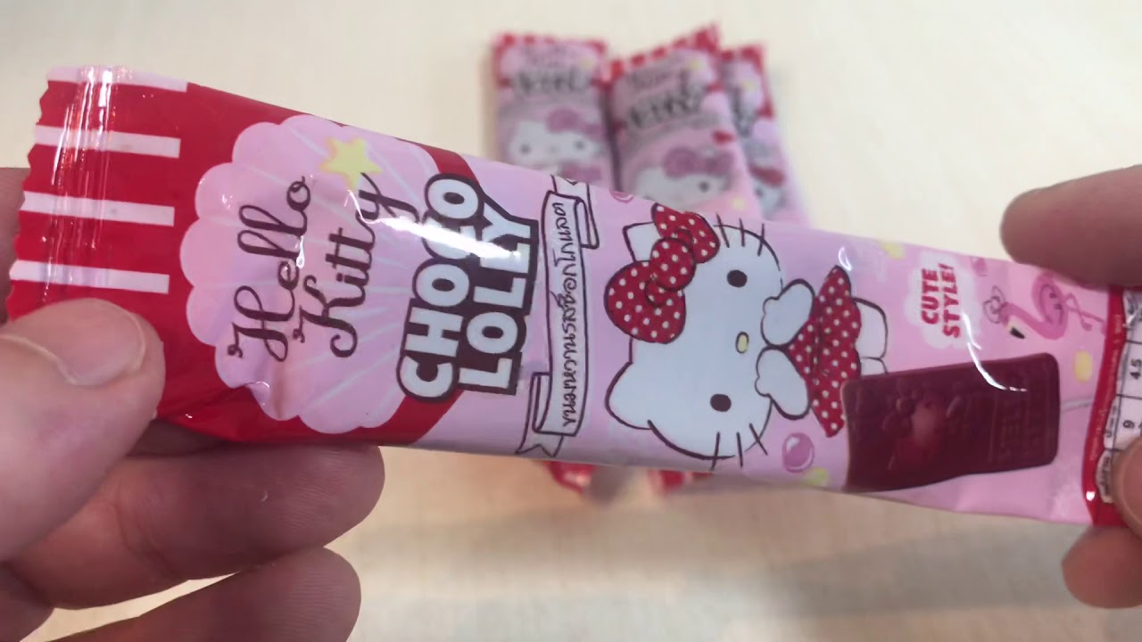 🇹🇭HELLO kitty CHOCO LOLLY ️ YouTube