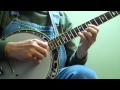 Sally Ann - Second Break - Walk Thru and Demo - Bluegrass Banjo