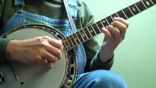 Sally Ann - Second Break - Walk Thru and Demo - Bluegrass Banjo