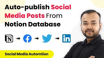 How to Auto-publish Social Media Posts From Notion Database - Social Media Automtion