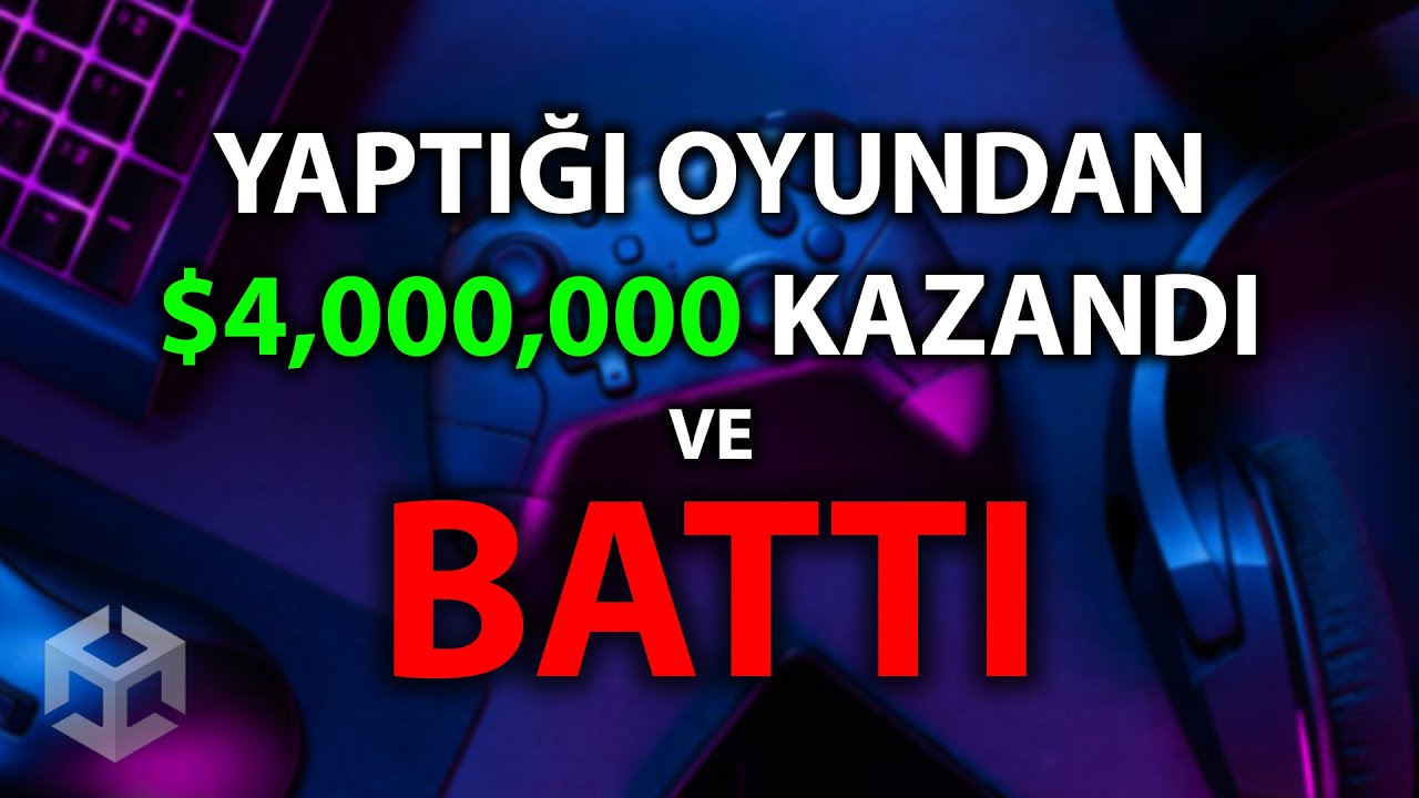 Yaptığı Oyundan 4 Milyon Dolar Kazandı ve BATTI