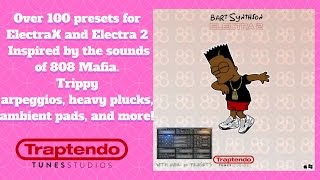 Bart Synthson Tone2 ElectraX preset bank walkthru 808 Mafia inspired