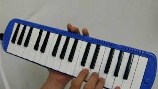 【サクラ楽器】鍵盤ハーモニカ P3001-32k スタッフ試奏