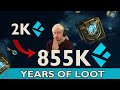 I opened years of loot