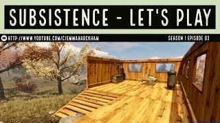 Part 1 MAKING USE OF THE REFINERY | Subsistence | Let’s Play Gameplay | S1 03
