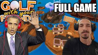 US-Präsidenten spielen Golf With Your Friends Custom Maps (KOMPLETTES SPIEL #21)