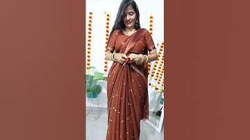 Saree tips#saree #drape #sareedraping #rekhamishra