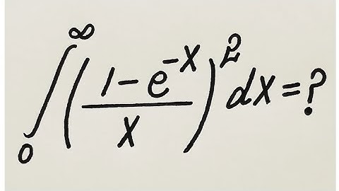 An Interesting Integral From United States 🇺🇸 || MIT Integration Bee Qualifying Exam 