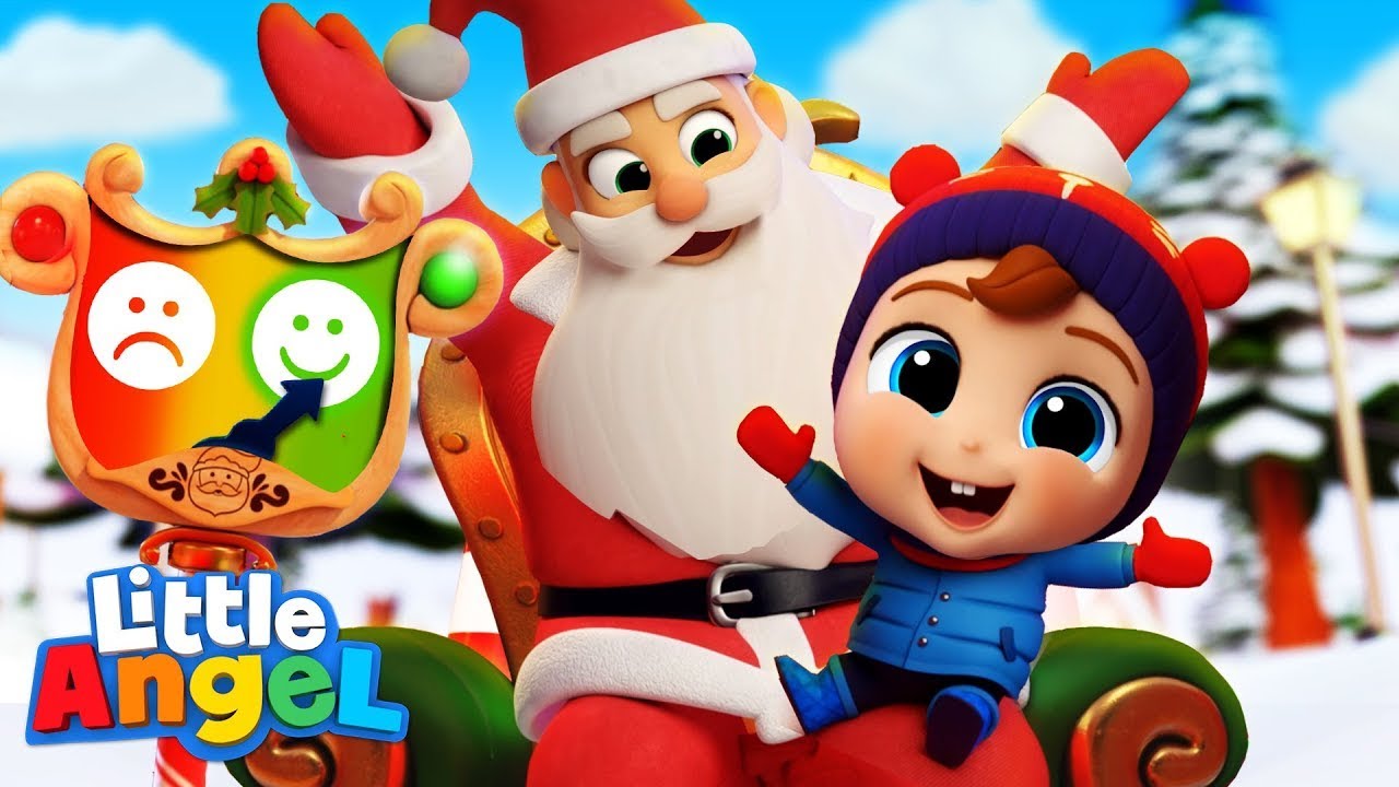 Christmas Is The Best - Little Angel | Kids Cartoons & Nursery Rhymes | Moonbug Kids