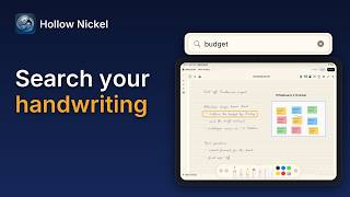 Search your handwriting, privately: how it works | Hollow Nickel screenshot 4