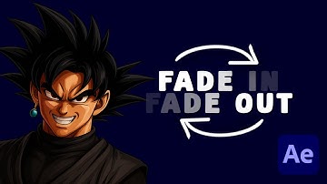 Fade In and Fade Out Text Animation  I After Effects Tutorial