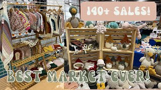 My Best Craft Show Ever | Crochet Market Vlog | Tips for Having Your Best Market Ever and Make Sales