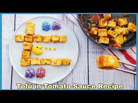 Tofu in Tomato Sauce Recipe #Shorts