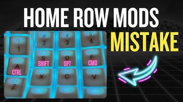 Were Home Row Mods a Mistake?