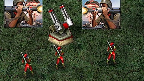 Command & Conquer Generals Zero Hour Redesigned Alert China Nuke Upgrade Unit Tank Hunter
