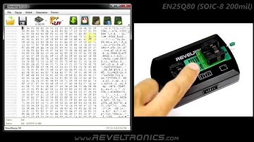 Programowanie pamięci EN25Q80 FLASH SPI BIOS