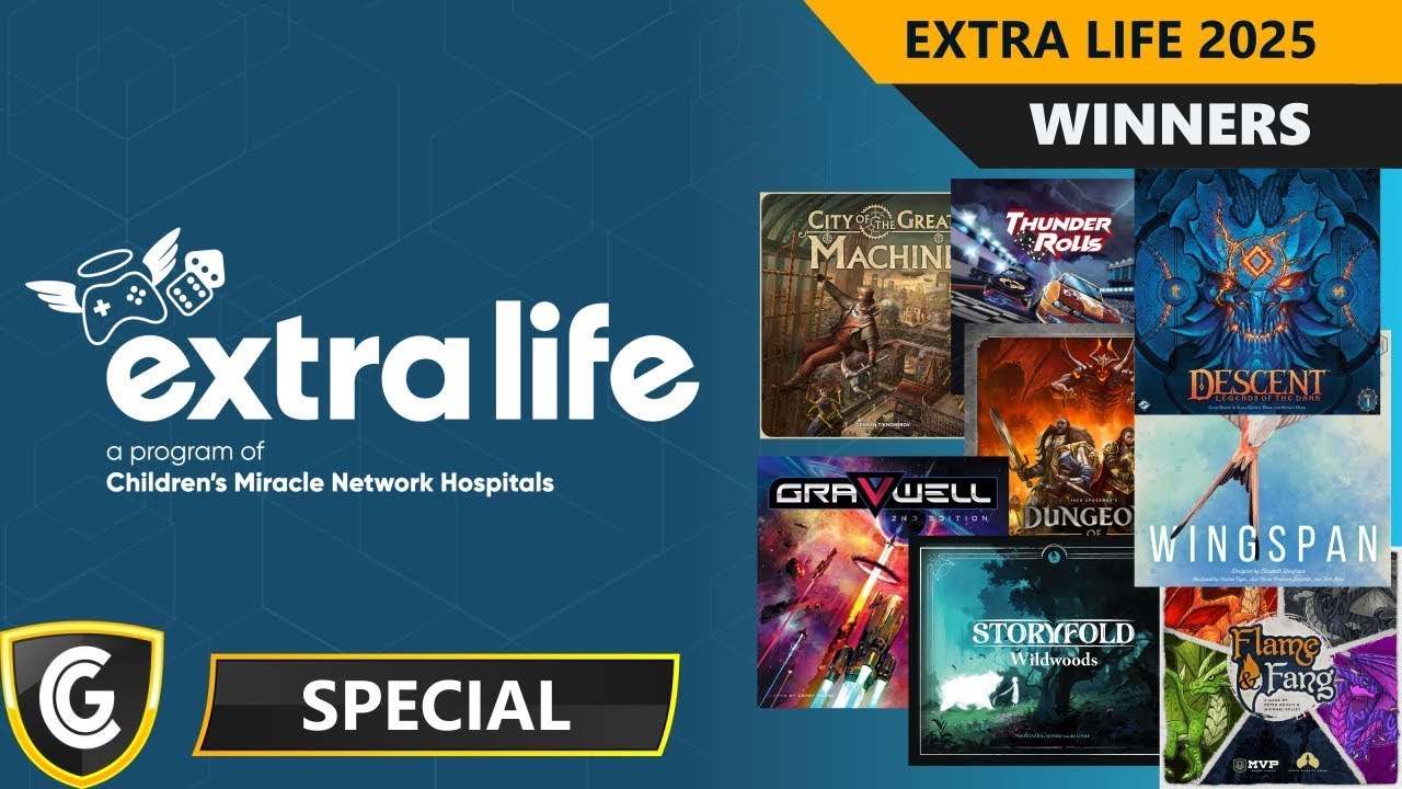 Extra Life | Giveaway Winners | 2025