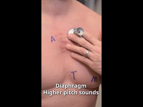 How to use Stethoscope | Bell vs Diaphragm | Heart Auscultation | Lecturio