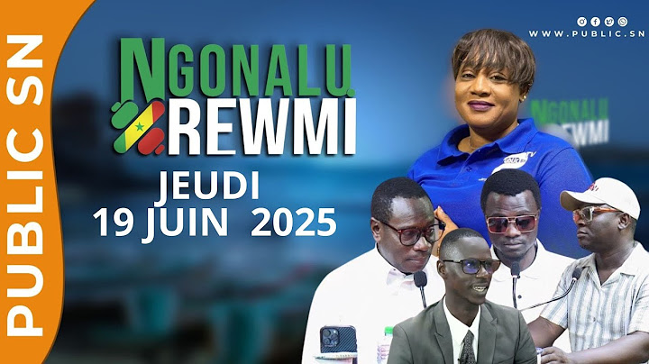 🔴DIRECT: NGONALU REWMI avec Aissatou Diop Fall et sa Team..
