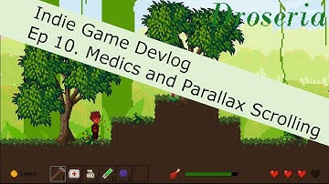 Indie Game Devlog - Droseria - Ep. 10: Expanded Basecamp, Medical Supplies, Parallax (GameMaker Dev)