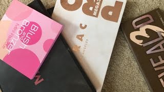 Eyeshadow Palette Collection + Declutter! 2017
