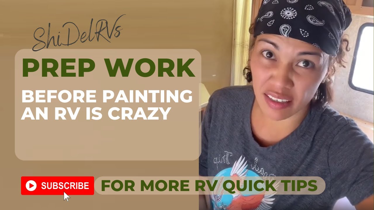 Prep Work Before Painting an RV Is Crazy YouTube