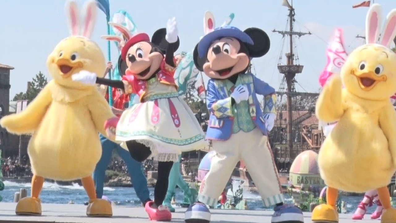 ディズニー うさピヨ初登場 春のイースターイベント Youtube