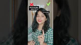 5 common mistakes while speaking English ❌ #shorts #youtubeshorts #english