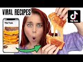 TikTok Viral Foods RECIPE TESTS!