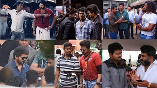 Thalapathy Vijay Anna Shooting Spot Rare Pics Anna