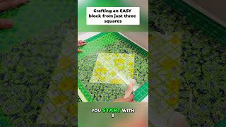 3 Squares Trick Minimal Scraps, Maximum Magic! #stashbuster #sewinghacks