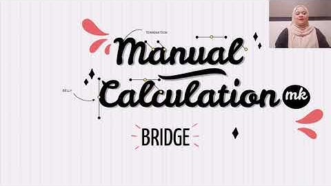 BRIDGE DESIGN - structural analysis group 1 (BPD20403)
