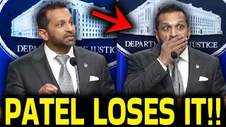 Patel STRUGGLES TO SPEAK During Term Ending Presser Profile