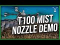 DJI Agras T100 | Mist Nozzle Package Performance