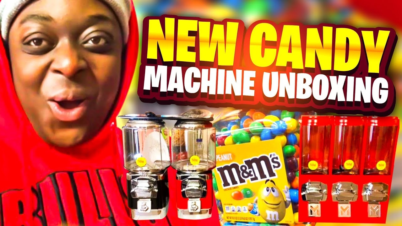 UNBOXING NEW ''CANDY MACHINE''TRIPLE TIME CLASSIC RHINO SETTING UP