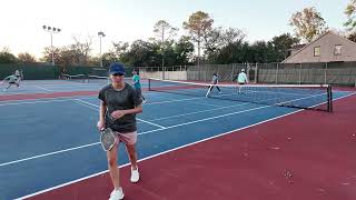 Pickleball - Mulberry Courts - David Nancy vs Kevin Shelley