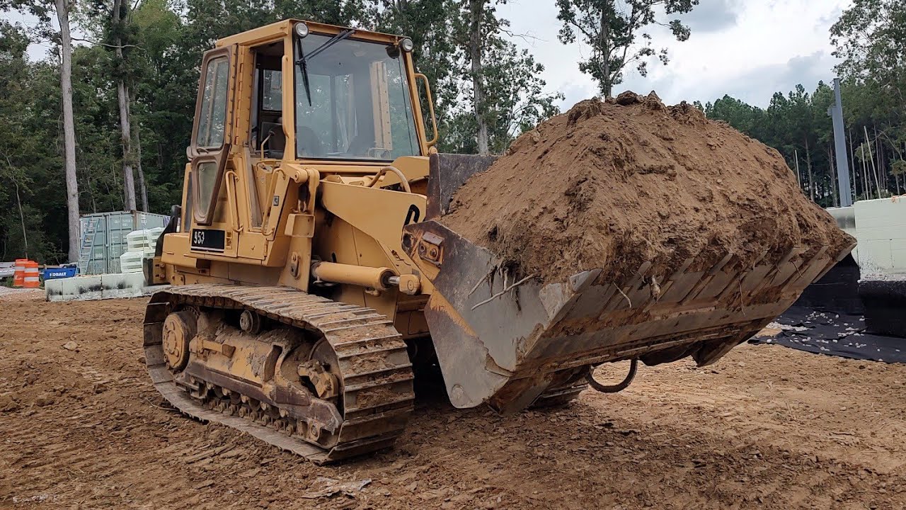 I Hope The Loader Dont Fall Into The Basement! Full Backfilling! - YouTube