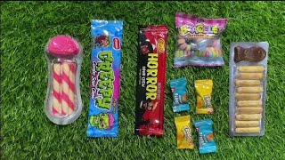 Horror Zombie vs Creepy Candy ASMR Unwrap 🍭 Satisfying | Chocolate🍫 