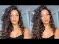 Updated curly hair routine  detailed hair routinecatch up